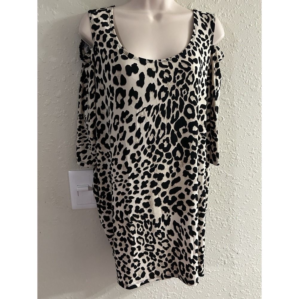 New 14/16W Cato Open Shoulder Sleeve Top #288*10